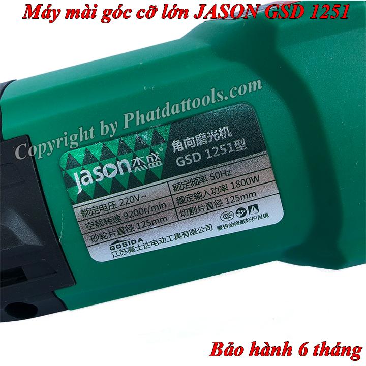 Máy mài góc JASON GSD-1251