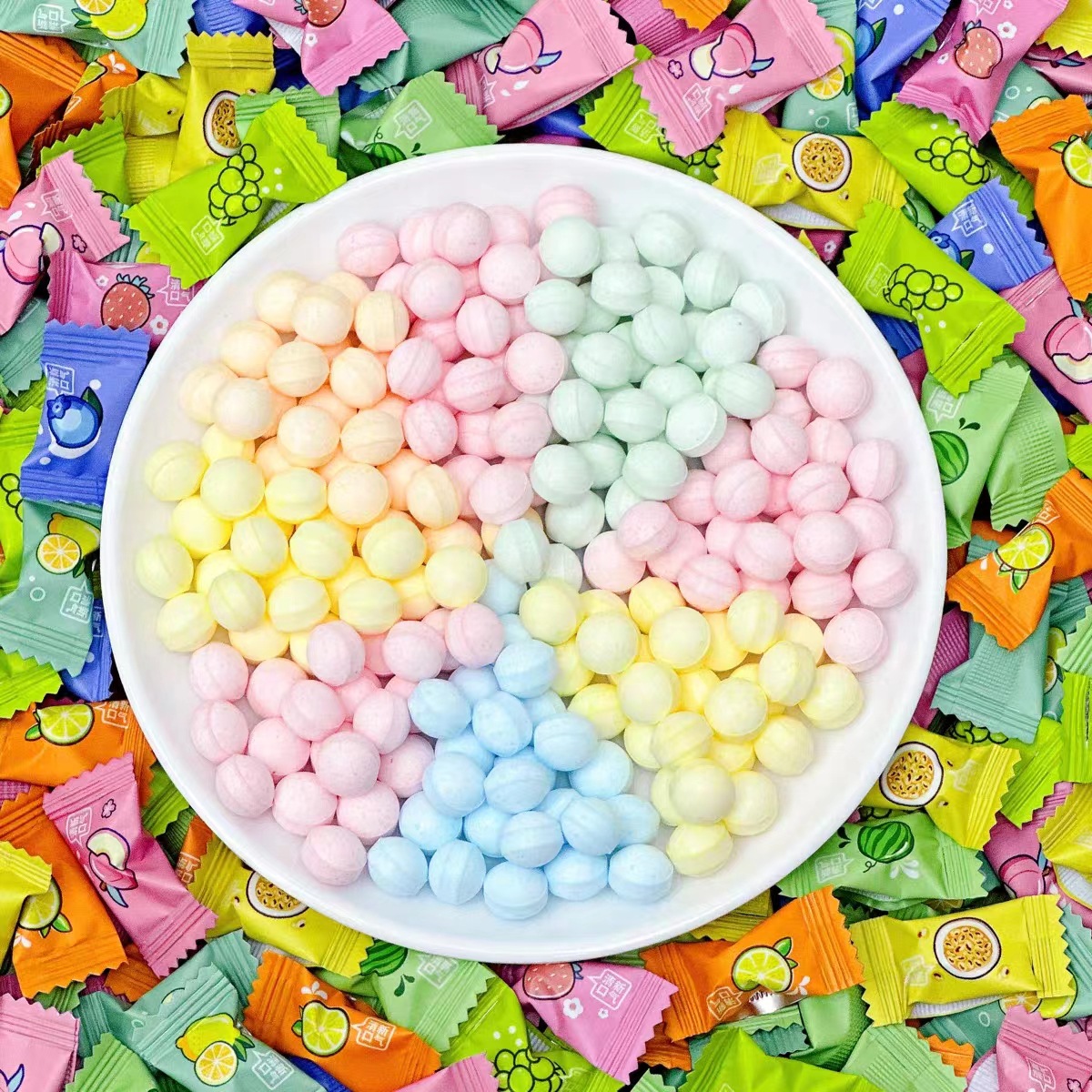 [SỈ Bịch 2,5kg] Kẹo Ngậm Trái Cây 12 vị