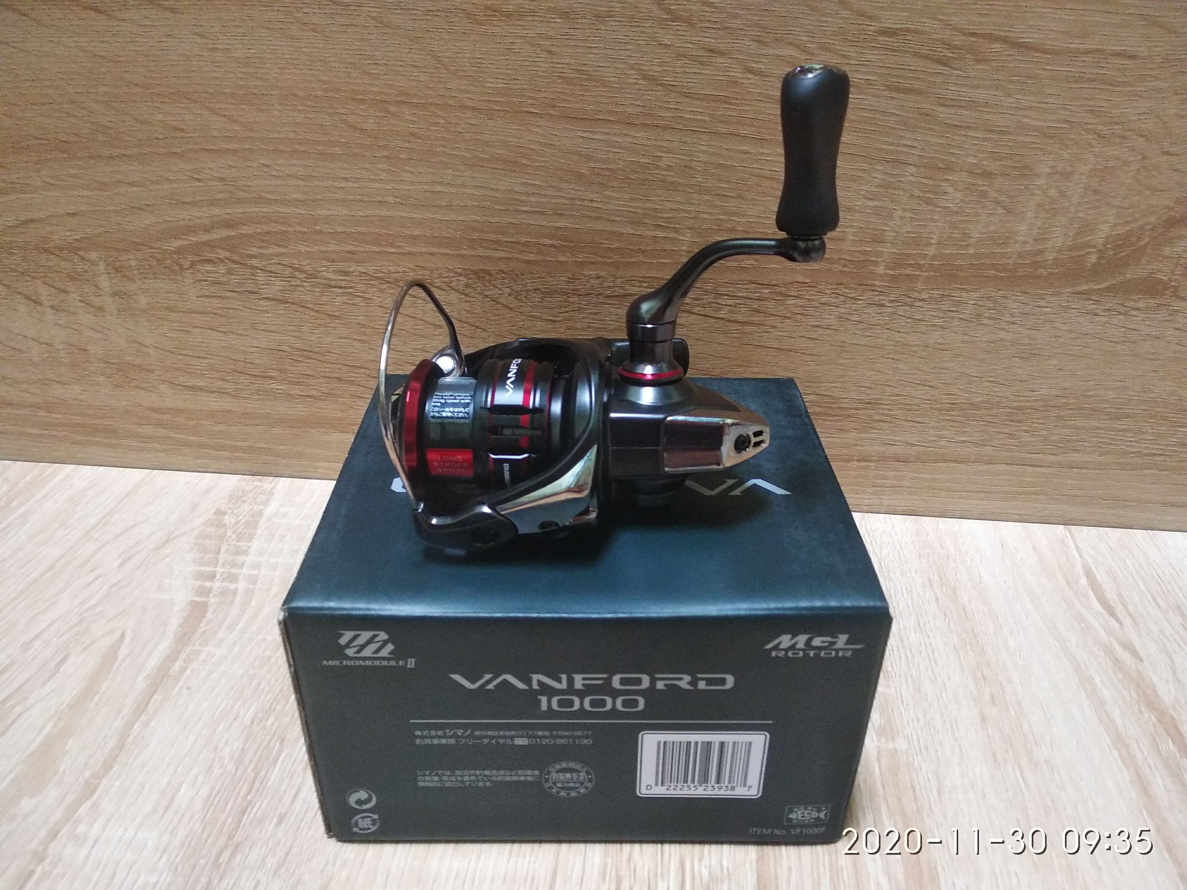 Máy Câu Cá Shimano 2020 VanFord 1000 - Máy Đứng