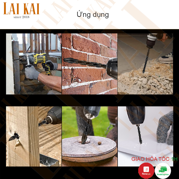 Mũi khoan đa năng chuôi lục giác