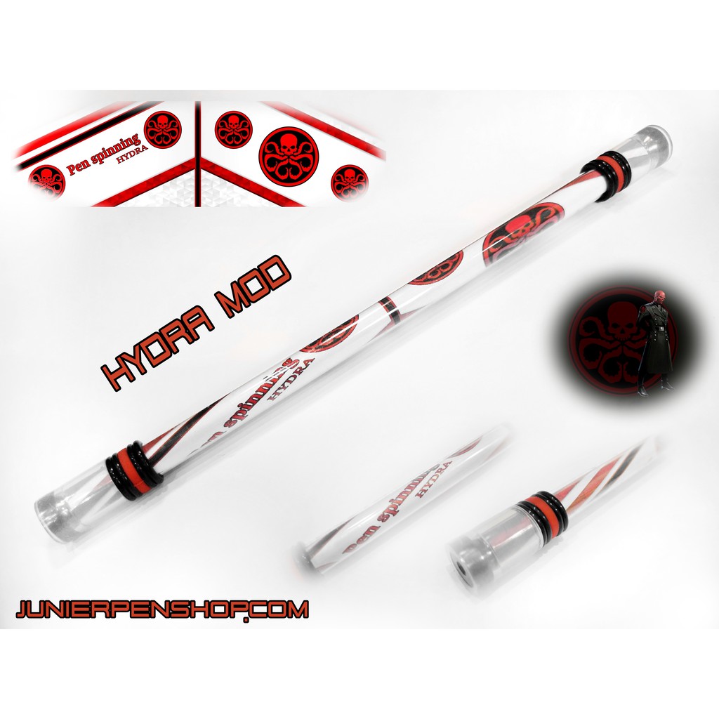 Bút Quay - HYDRA Mod - Double Cap cho bộ môn quay bút nghệ thuật