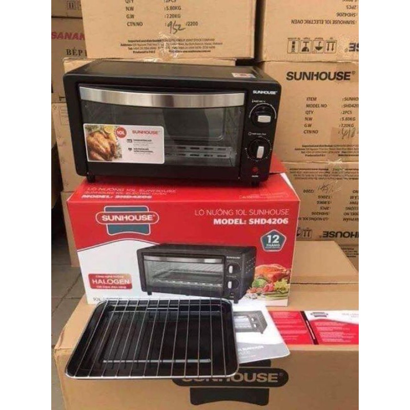 Lò Nướng Sunhouse Shd4206 10L