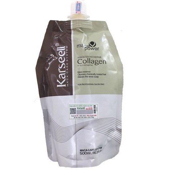 Kem Hấp Ủ Tóc Karseell Maca Power 500ml Phục Hồi hưu tổn