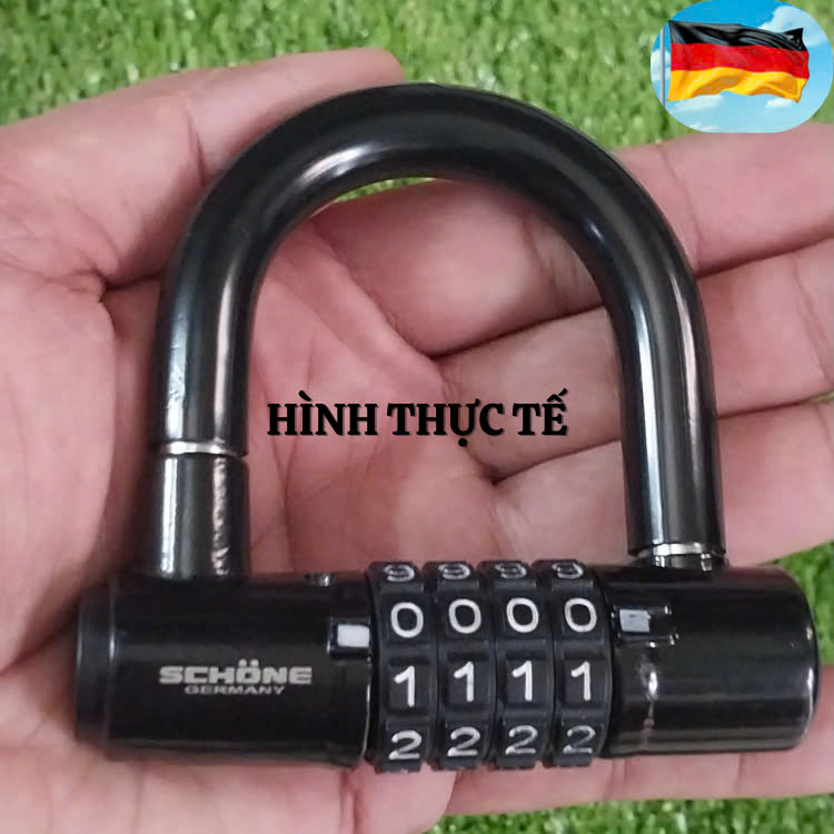 Khóa số chống trộm cao cấp SCHONE hàng nhập bãi GERMANY