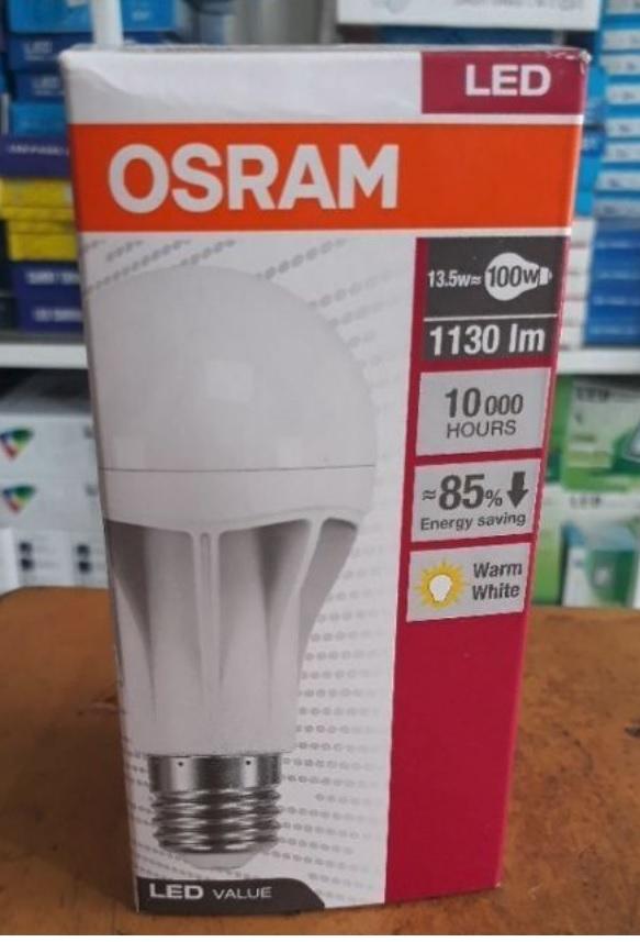 Combo 6 Bóng LED bulb 13,5W OSRAM ánh sáng  trắng, bóng đèn led 13,5 chính hãng Osram bảo hành 2 năm đổi mới