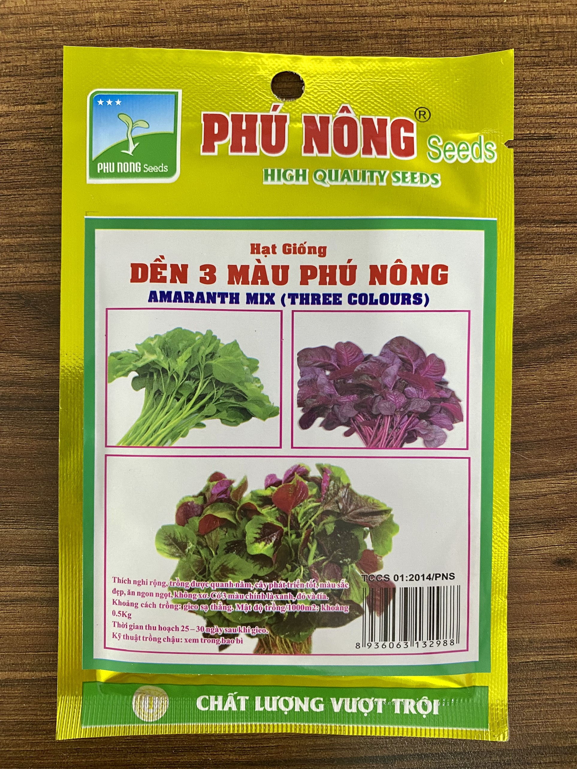 Hạt giống rau dền F1 đủ các loại/ hạt giống Phú Nông