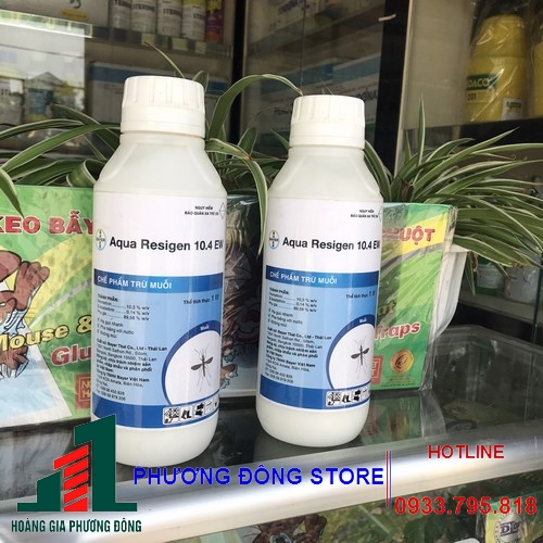 THUỐC DIỆT MUỖI AQUA RESIGEN 10.4EW (chai 1 lít)
