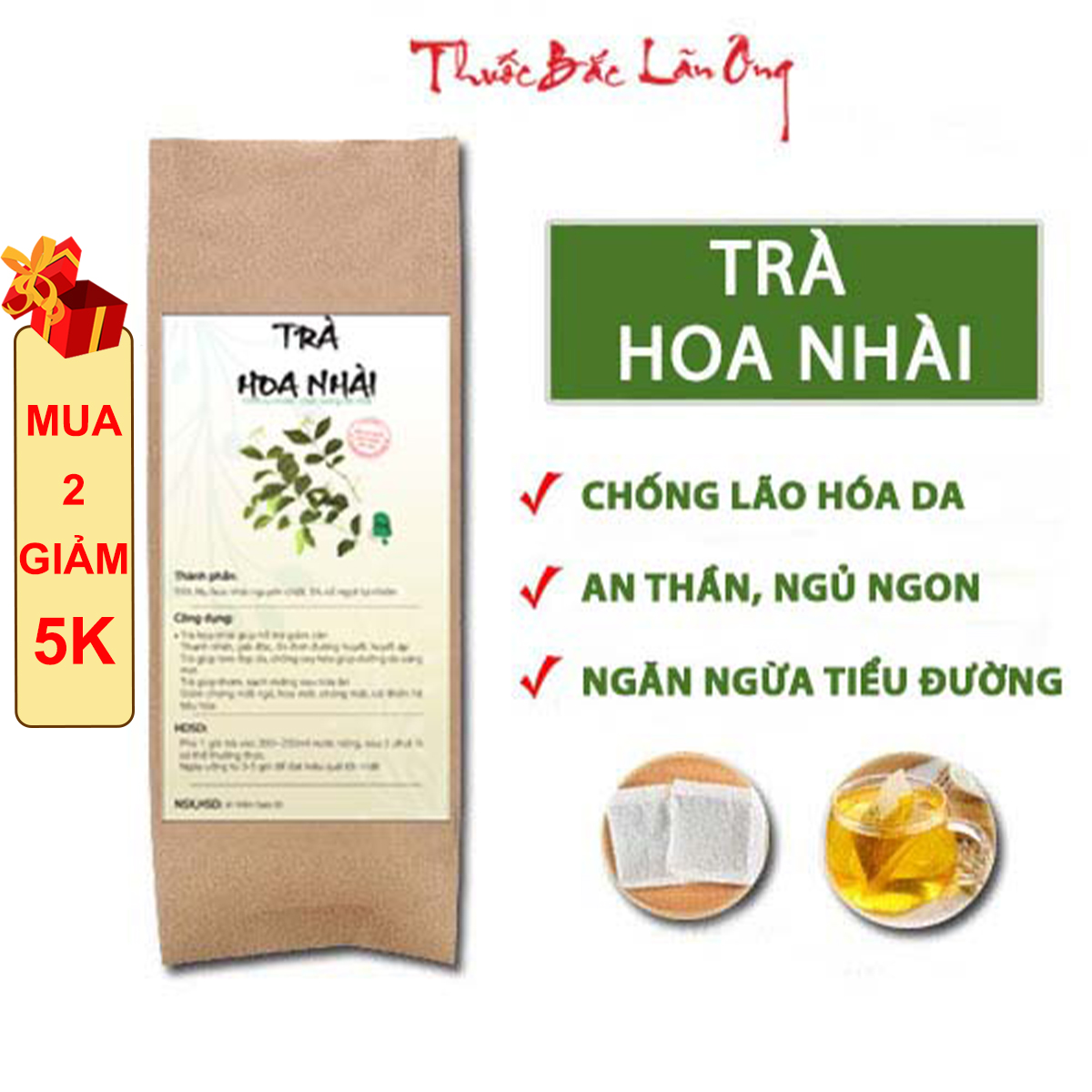 Trà hoa nhài thanh nhiệt cơ thể, ổn định huyết áp, hỗ trợ an thần, giảm stress
