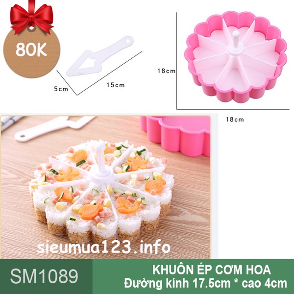 [HCM]Khuôn ép cơm xôi hình tim