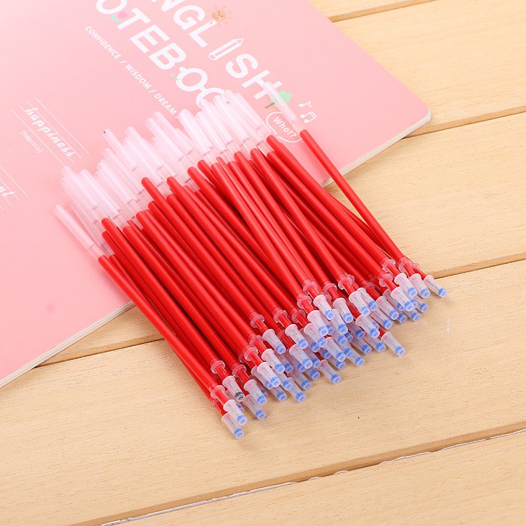 Bút bi bút gel 0.5mm cao cấp mực đều - ngòi bút nước xanh đen đỏ