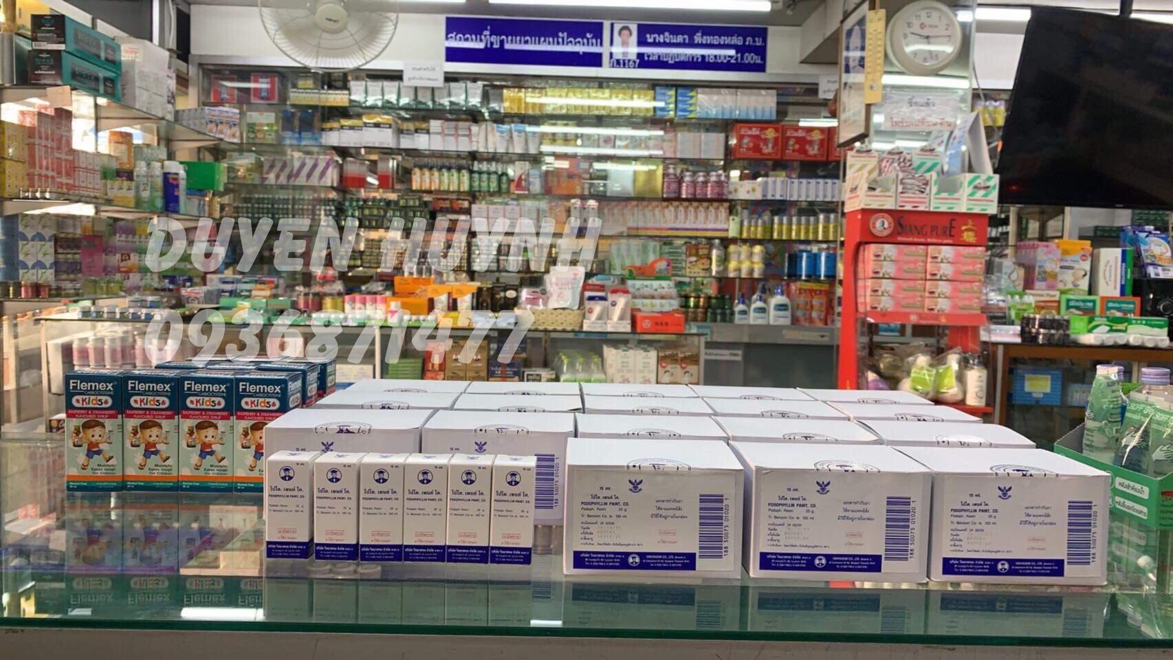 [HCM]Podophyllin 25% thái lan chai 15ml