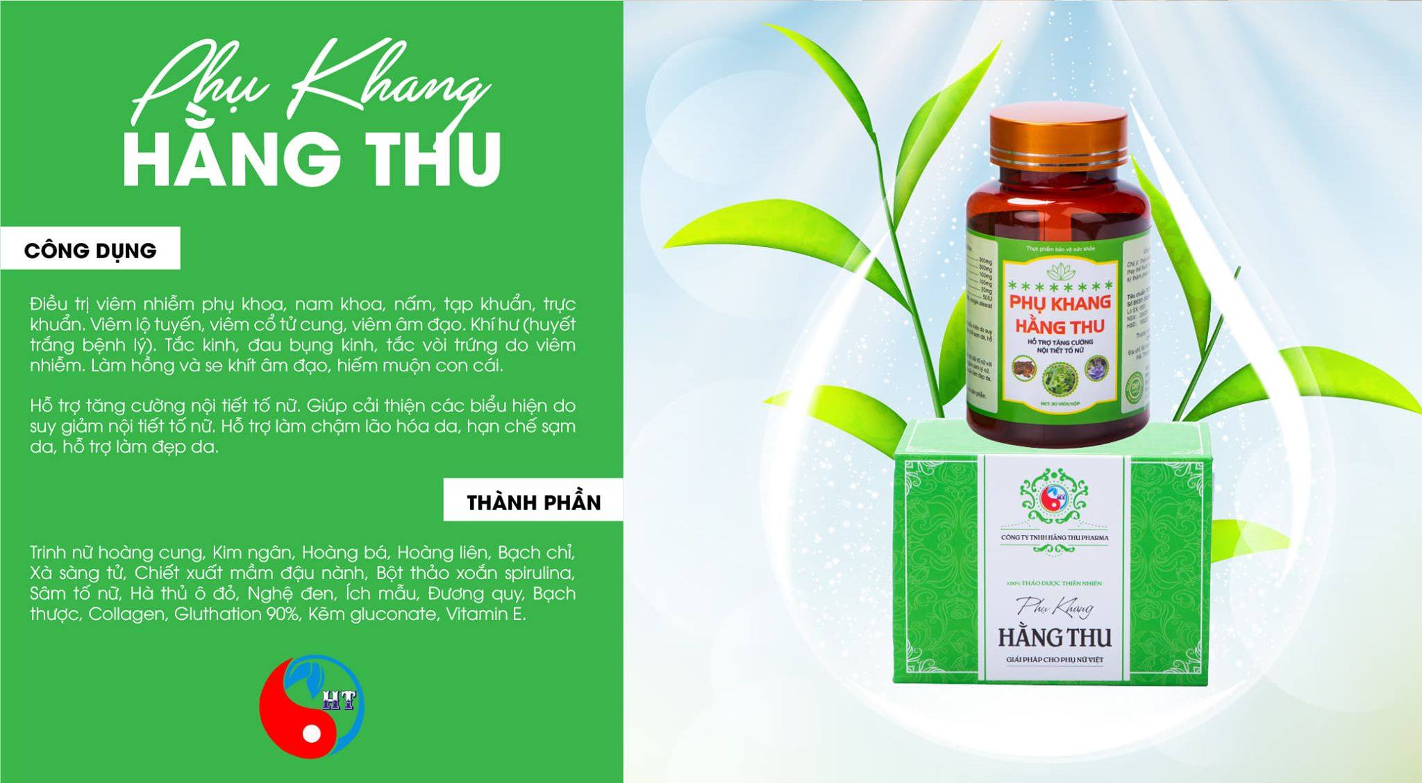 Combo Phụ Khang Hằng Thu Tặng Kèm Lọ Uống