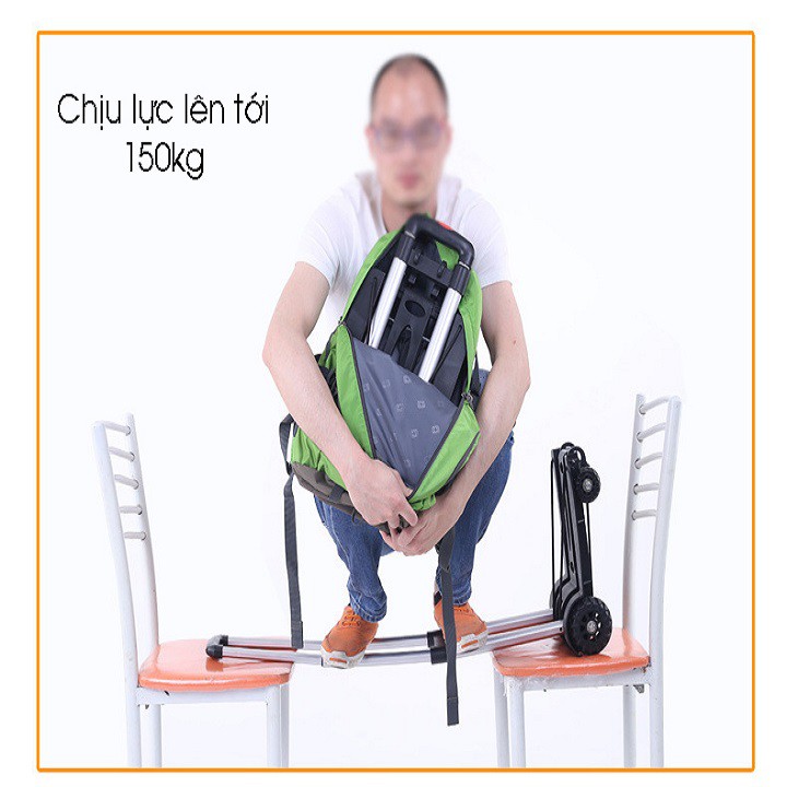 Shopping trolley, pull the 4 gear stowed ultra-light