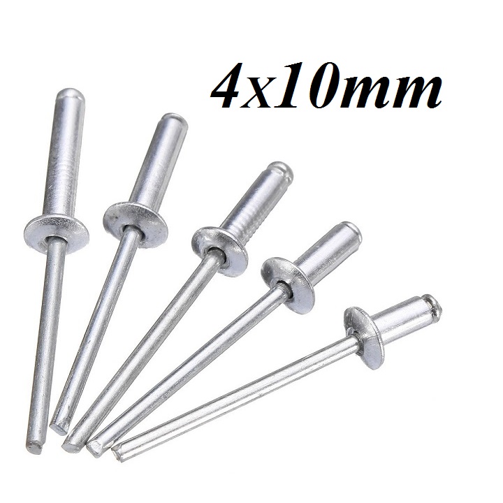 Gói 50 Cây - 4x10mm ĐINH RIVE - ĐINH RÚT - RÚT RIVE 4li