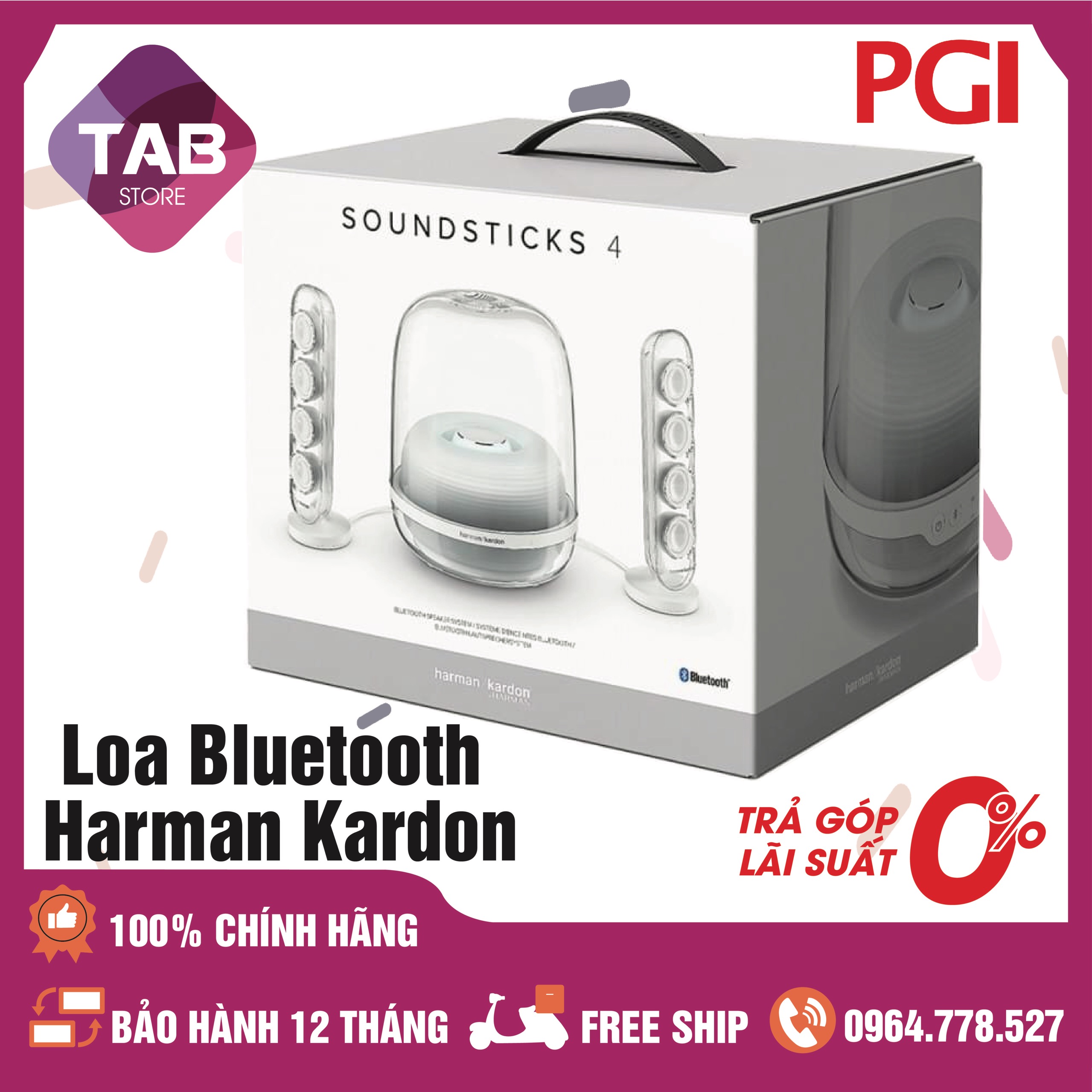 Loa Harman Kardon Soundsticks 4 PGI (Bảo Hành 12T)