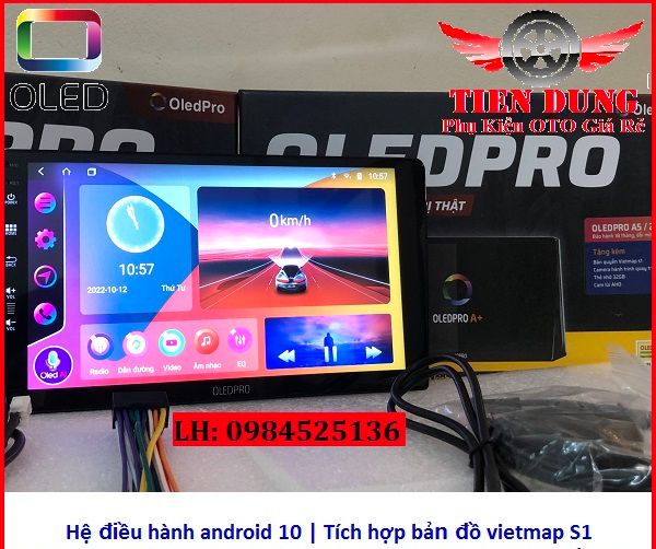Màn Hình Android OledPro A5 màn hình android màn hình ô tô đầu dvd ô tô đồ chơi cho xe màn hình cảm ứng