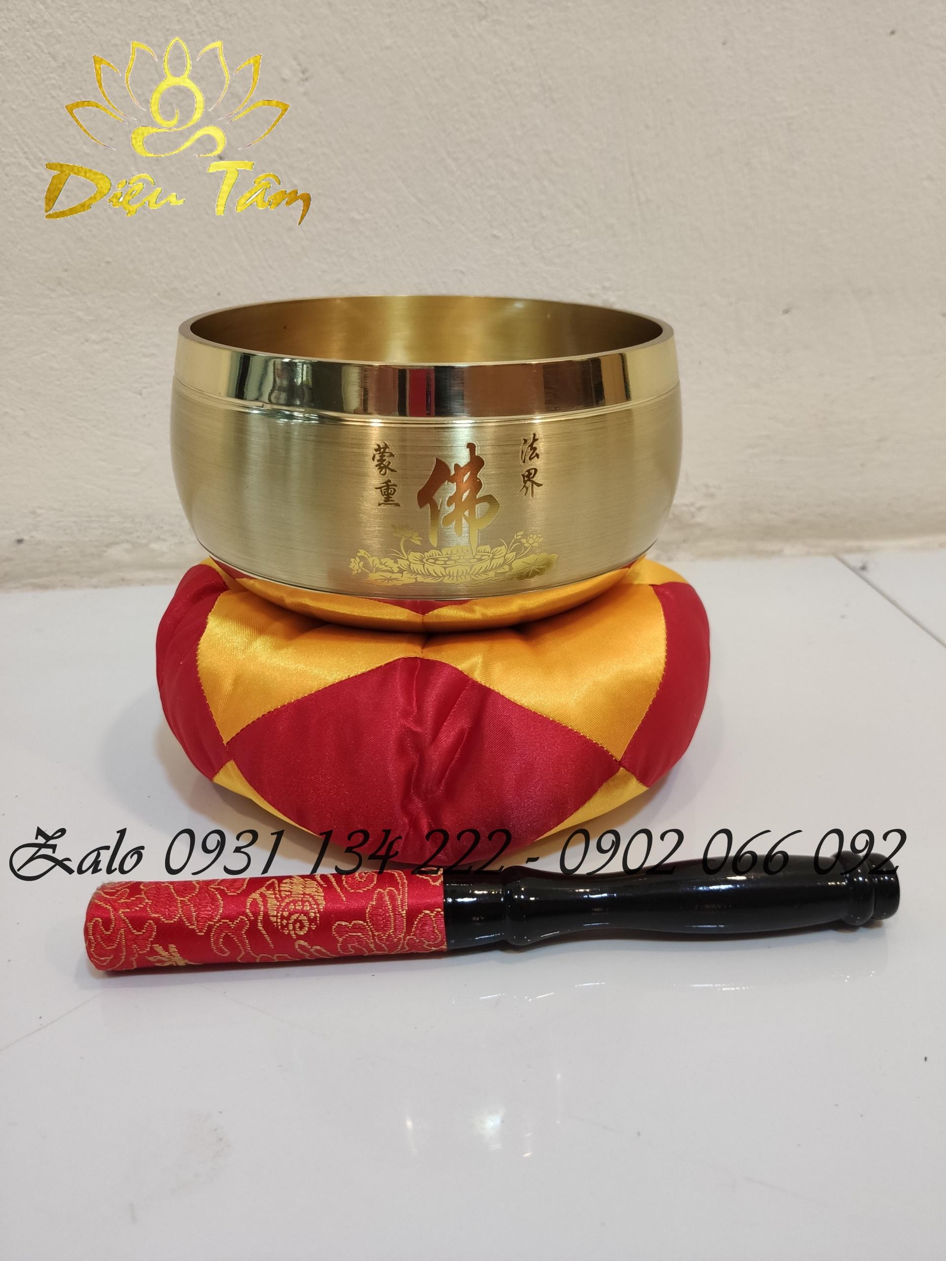 Chuông đồng , chiêng đồng Đài loan tụng kinh niệm phật