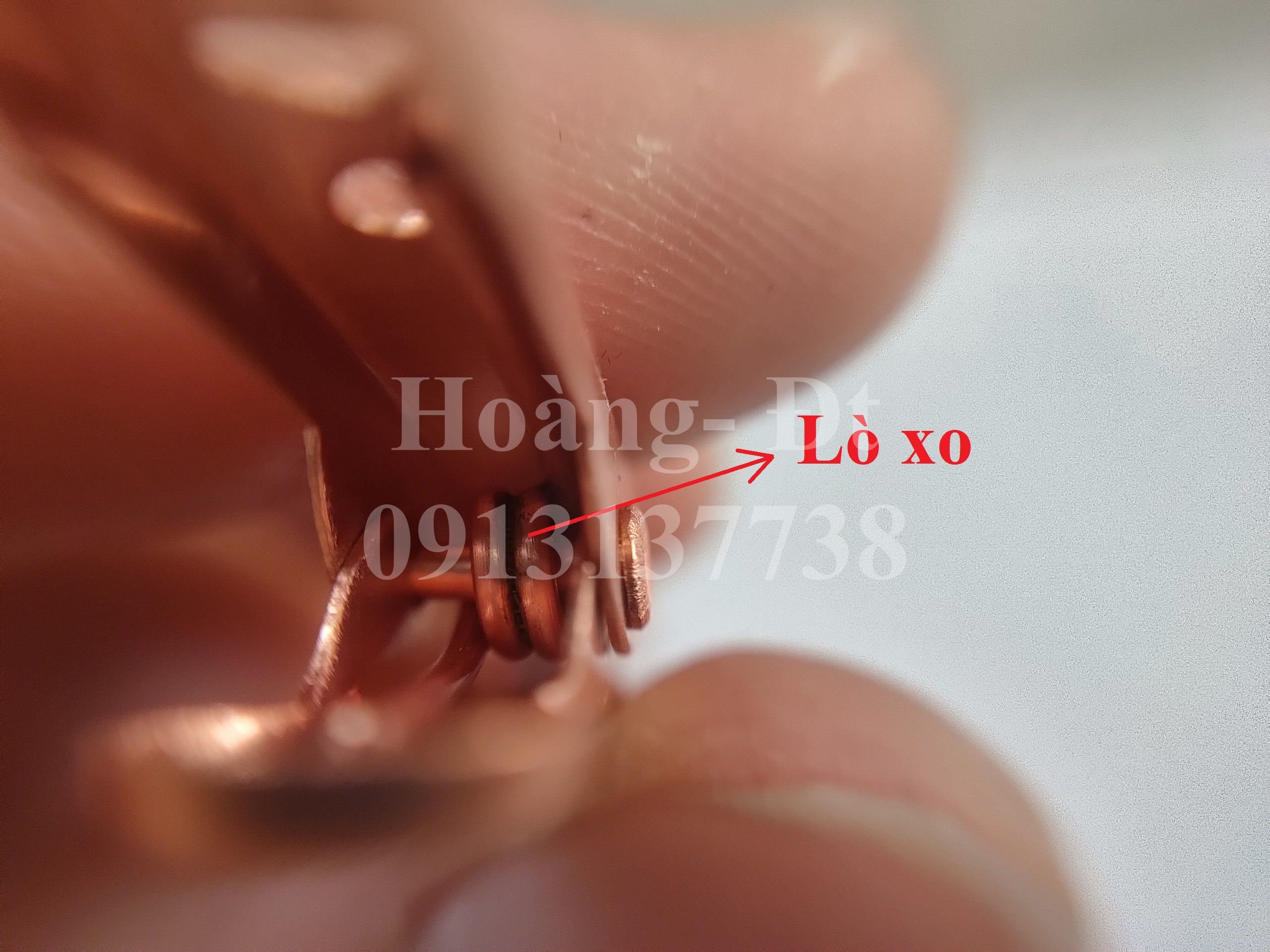[Đồng] Kẹp cá sấu đồng