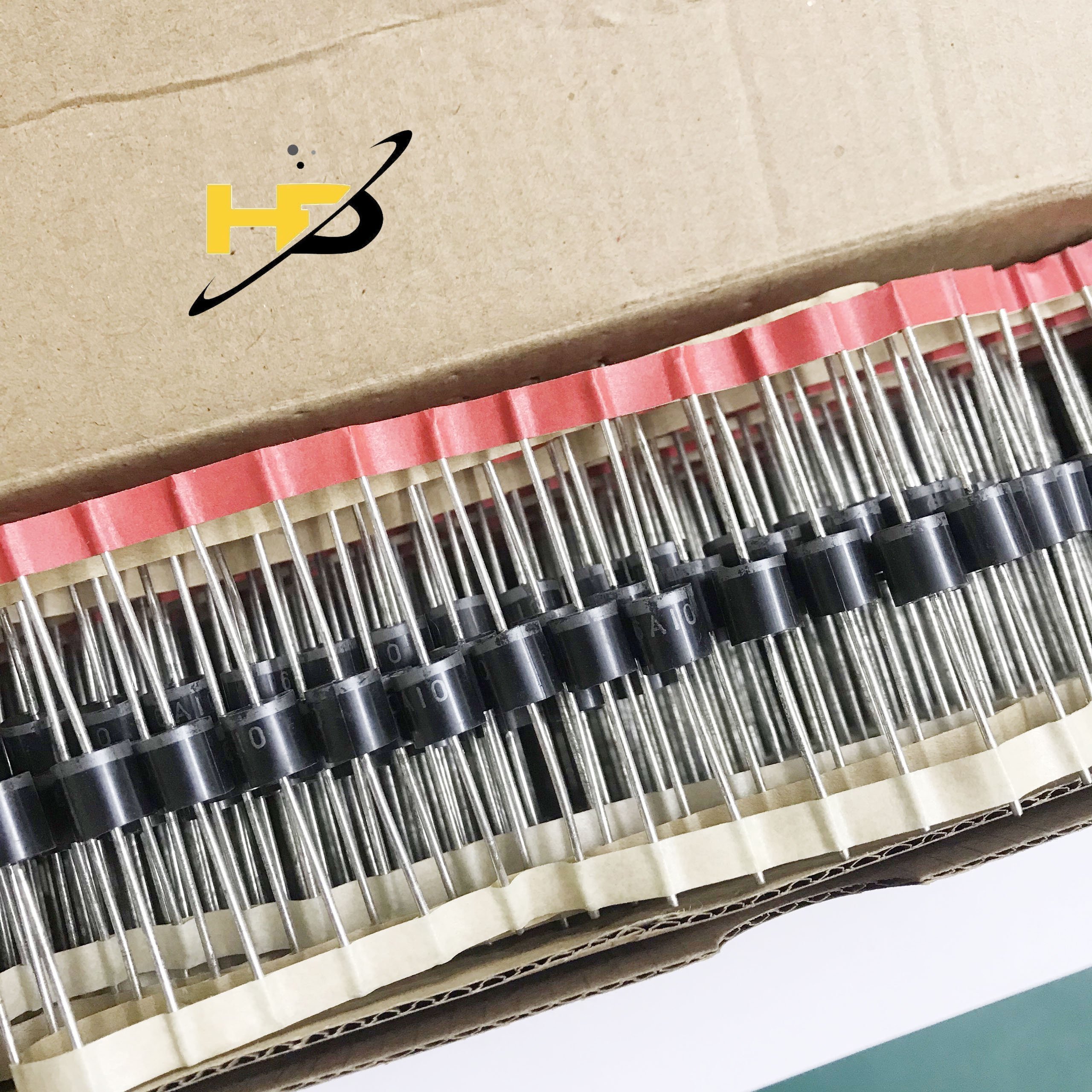 Diode chỉnh lưu 6a10, đi ốt 6a 1000v loại dây chất lượng cao