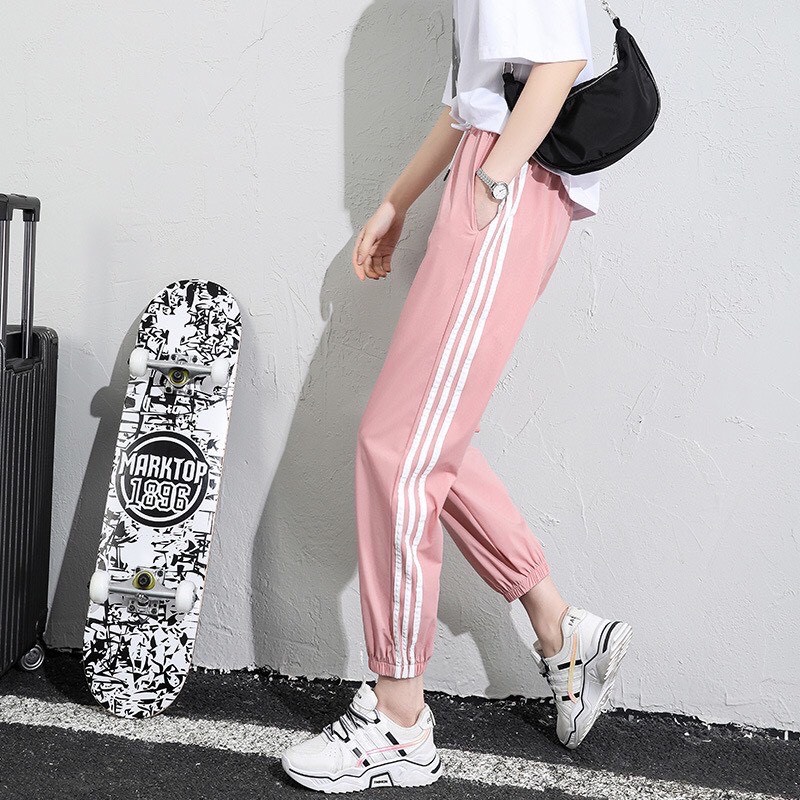 Quần Joker Sọc Thể Thao ( Nhiều Màu )  Bo Chân Siêu Hot Nam Nữ Đều Mặc Được   Quần Thể Thao Đẹp  Quần Dài Nam Nữ  Quần Thể Thao Hot Trend TTSLB0075