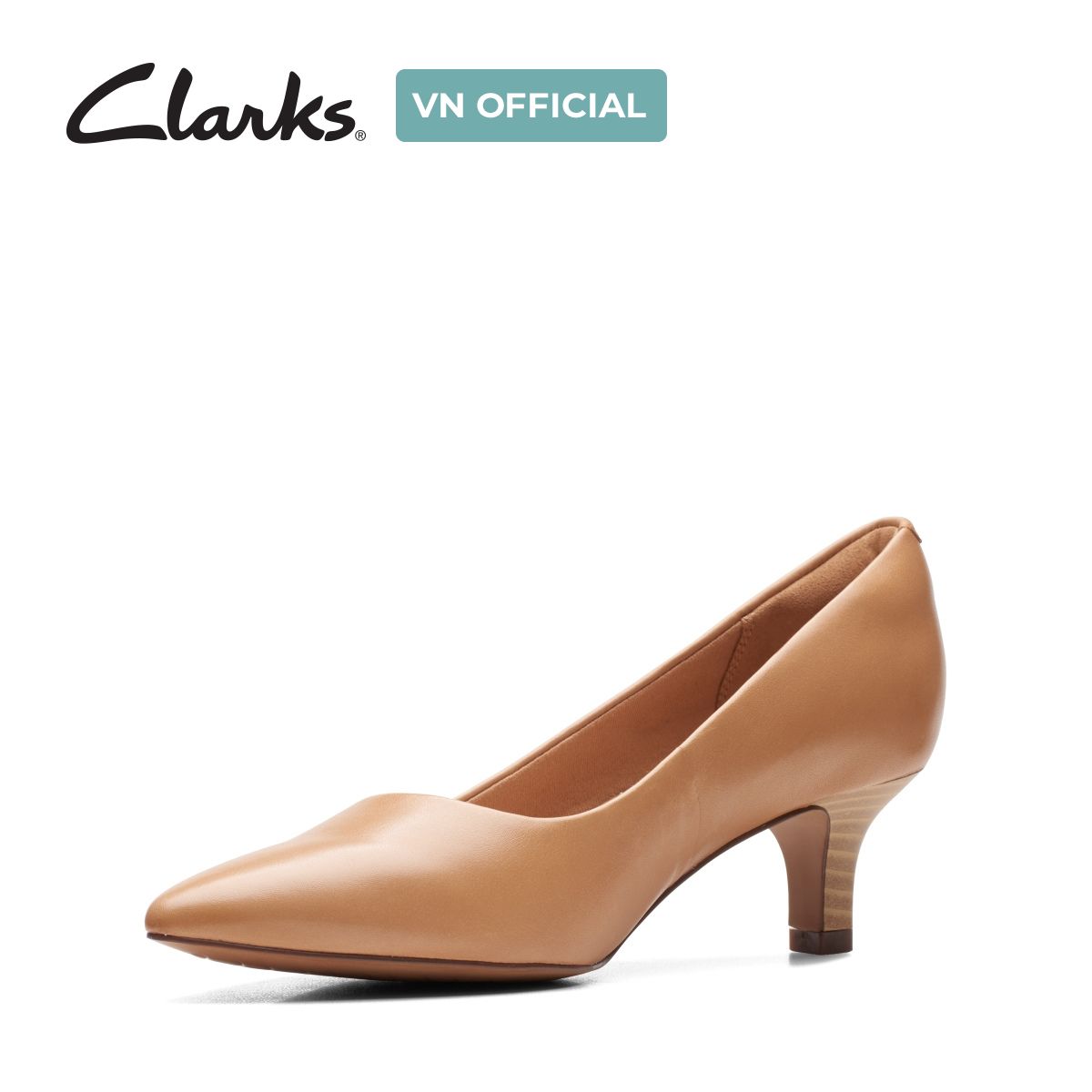 Giày Cao Gót 4.5cm Da Nữ Clarks - Shondrah Jade
