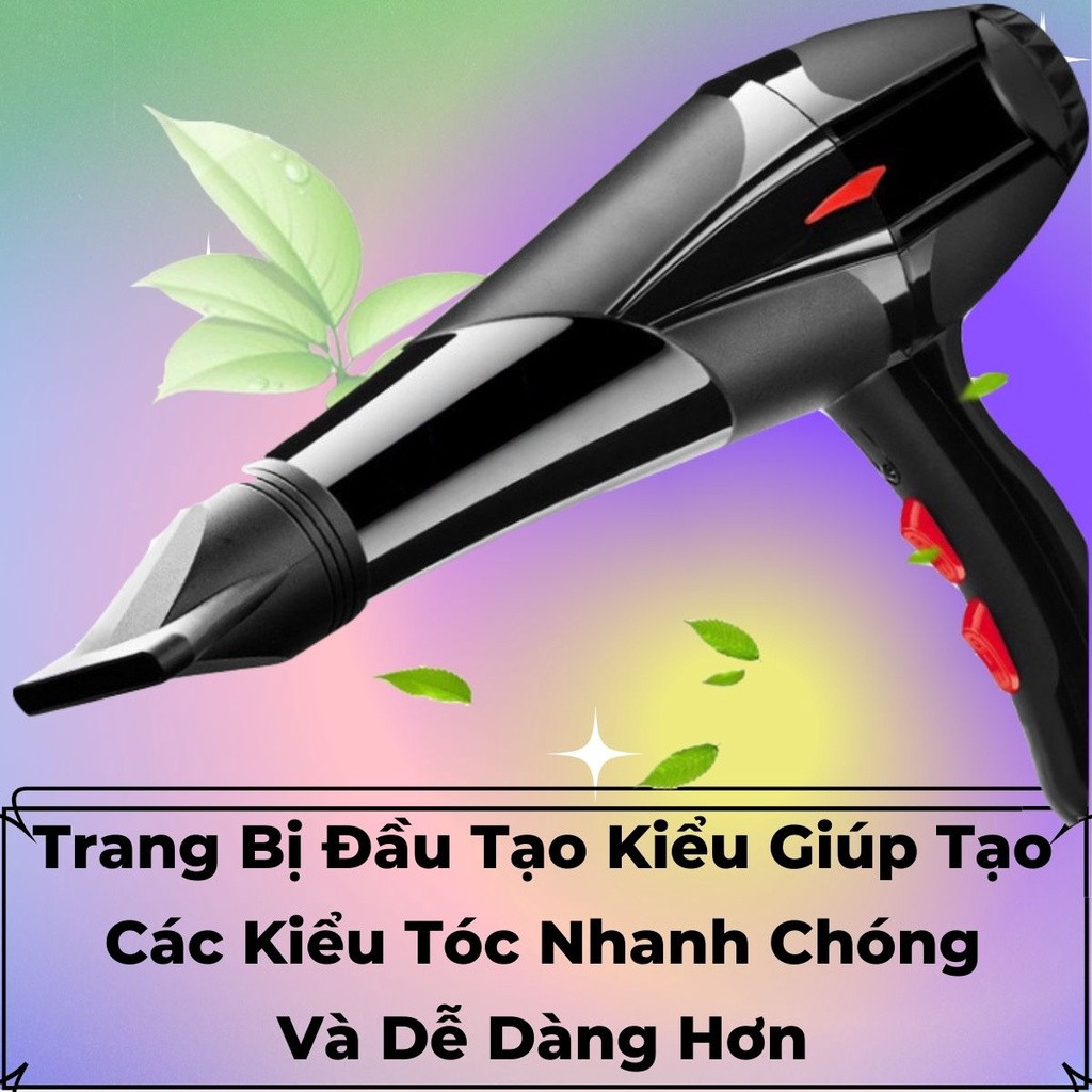 Máy sấy tóc tạo kiểu salon 2 chiều nóng lạnh hiện đại công suất lớn 3500w, bảo hành chính hẵng 6 tháng A9