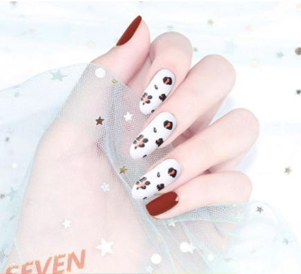 Sticker Da beo ,Miếng dán móng tay 3D nail sticker