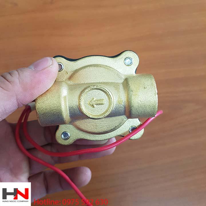 Van điện từ đóng mở nước Unid ren 21 điện 220v