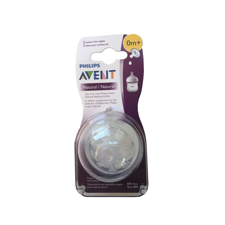 Núm ti Philips Avent Natural cổ rộng đủ số [CAM KẾT BÁN GIÁ NHẬP - HÀNG CHÍNH HÃNG]