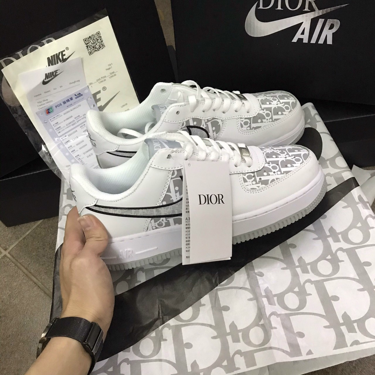 Nike Air Force 1 Low Dior  Thiết Kế Đột Phá  Giá Trong Tầm Tay