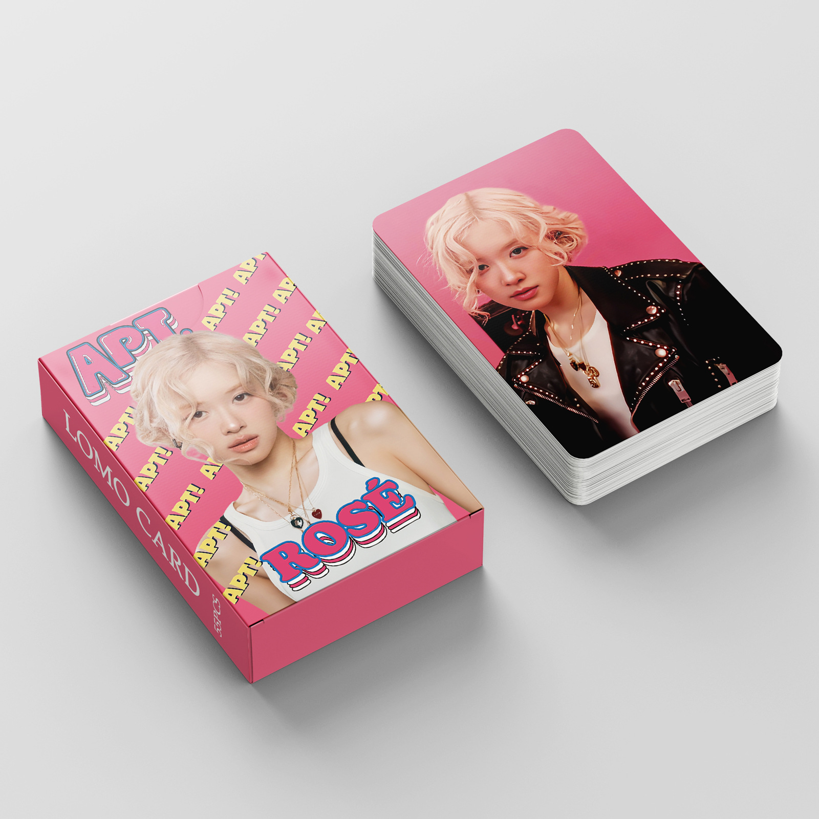 Set 55 lomo card Blackpink Rose- APT 2024