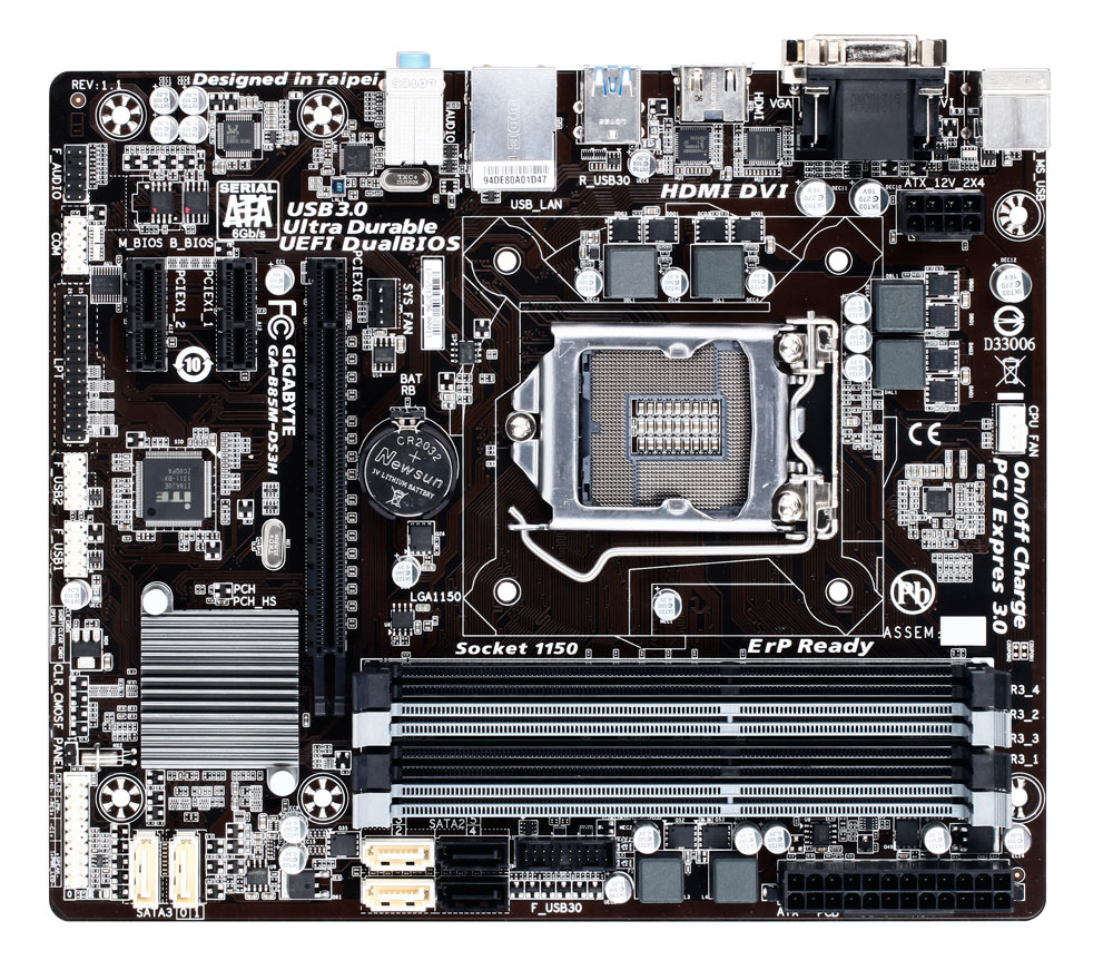 Mainboard gigabyte B85M-DS3H Chạy i7 xeon đời 4 5