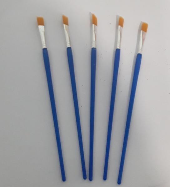 combo 5 cọ vẽ nhỏ loại bản dẹp