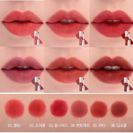 Son Kem Lì Romand Zero Velvet Tint