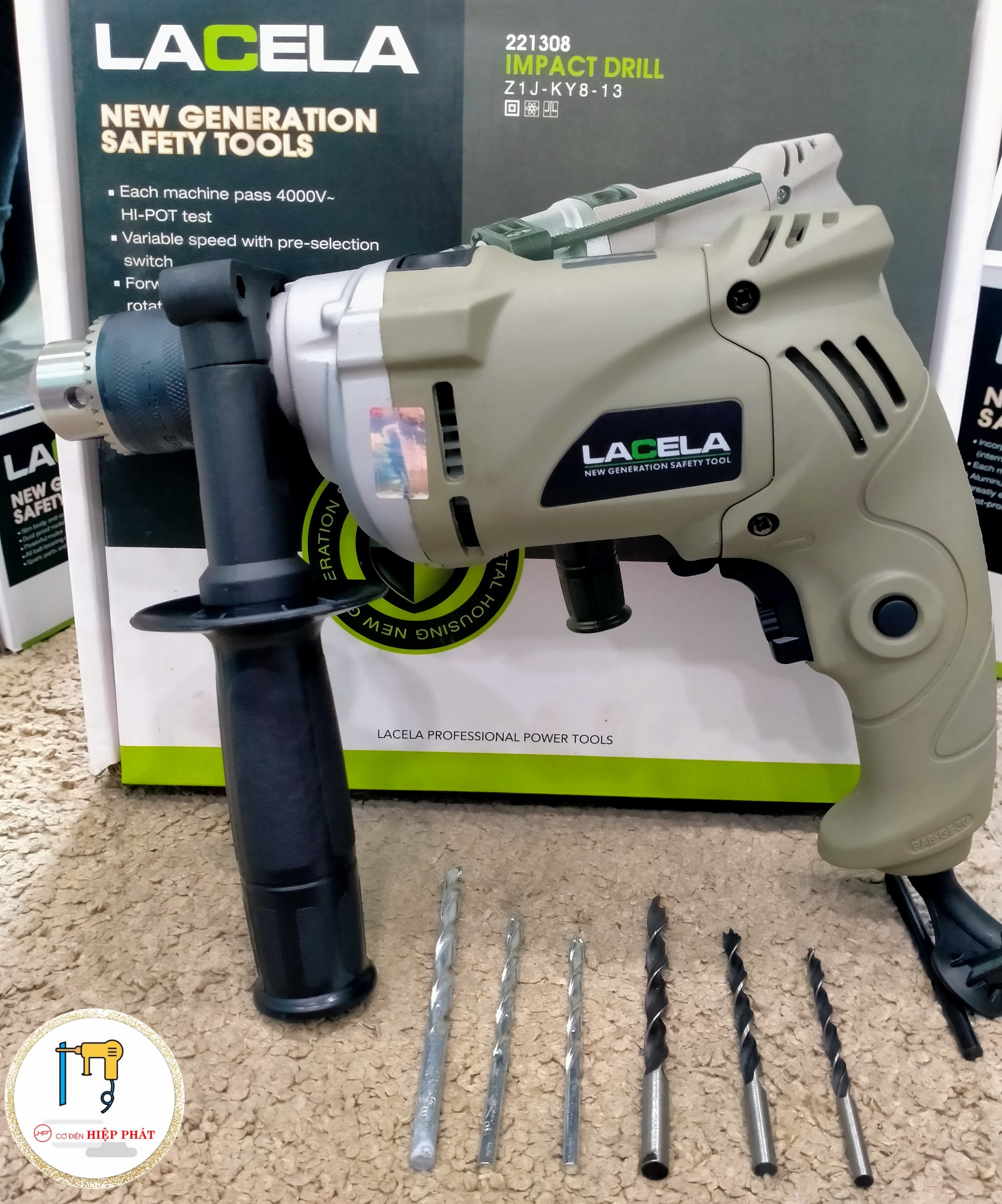 [HCM]Máy khoan điện Lacela 221308
