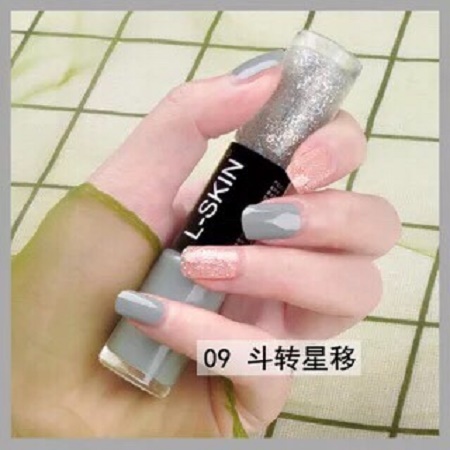 Sơn móng tay 2 đầu nhũ lì  nhanh khô