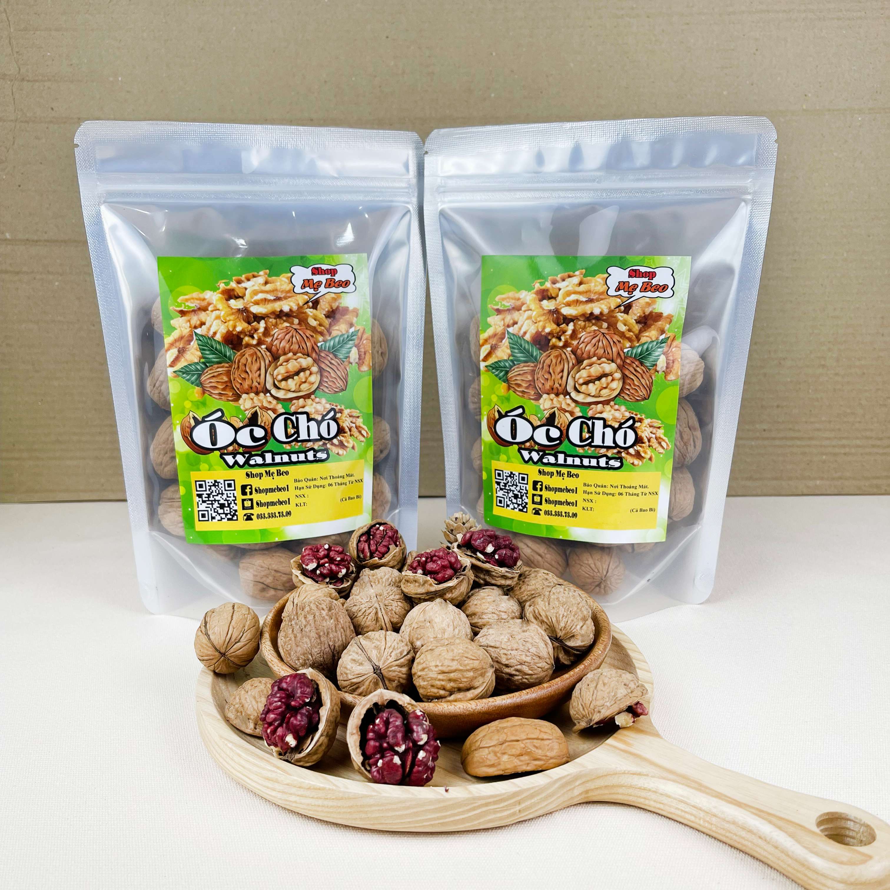 Quả Óc Chó Đỏ Mỹ Còn Vỏ SHOP MẸ BEO