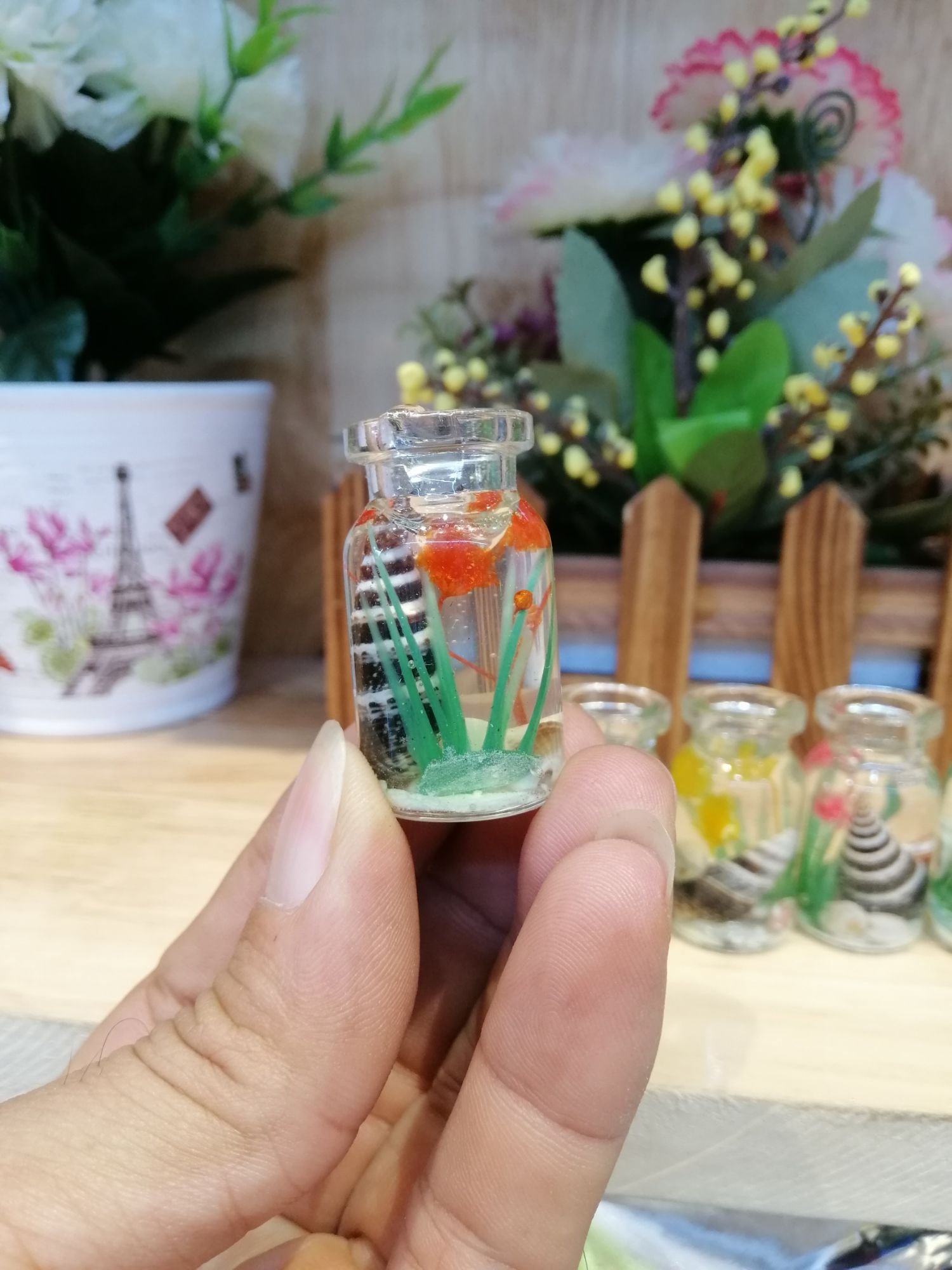 MÓC KHÓA CHAI ỐC DẠ QUANG