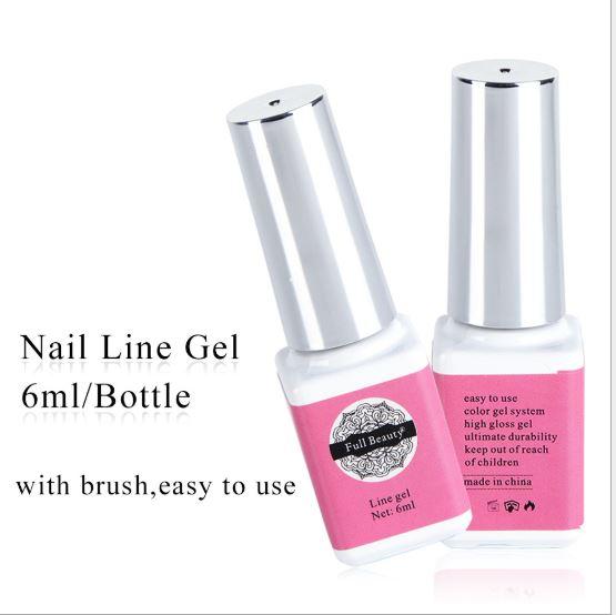 Sơn móng gel mạng nhện cọ nét tiện dụng chai 6ml