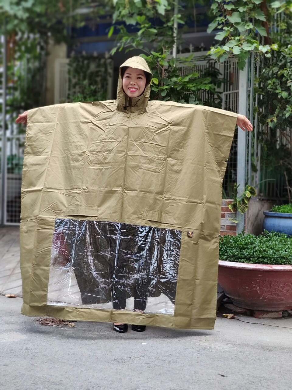 Áo mưa cánh dơi khổ lớn big size