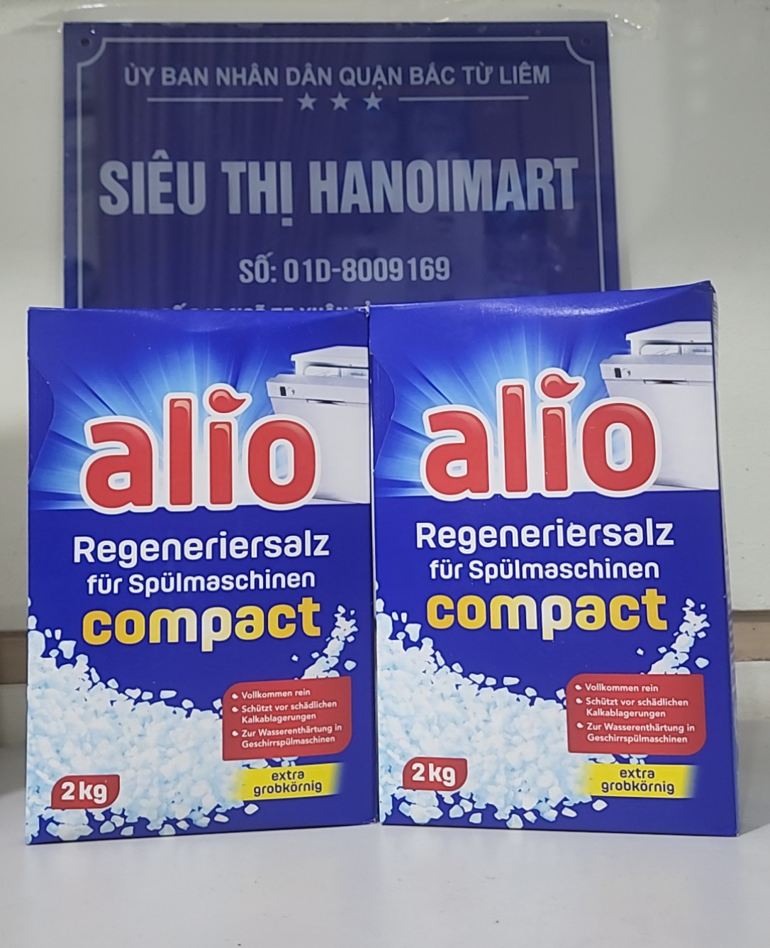 Muối rửa bát Alio 2kg (Đức)