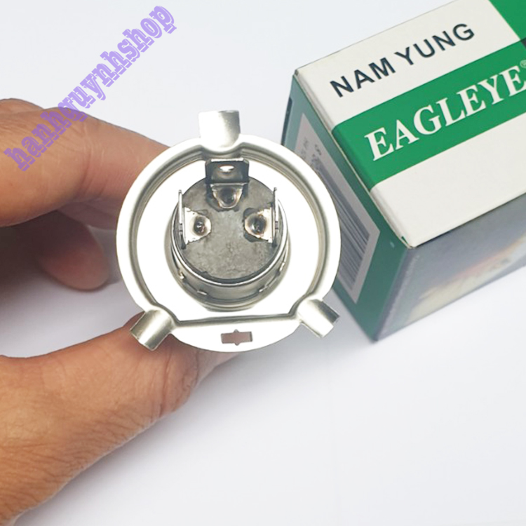 Bóng Đèn H4 Halogen 12V 100/90W Con Cú EAGLEYE Loại 1