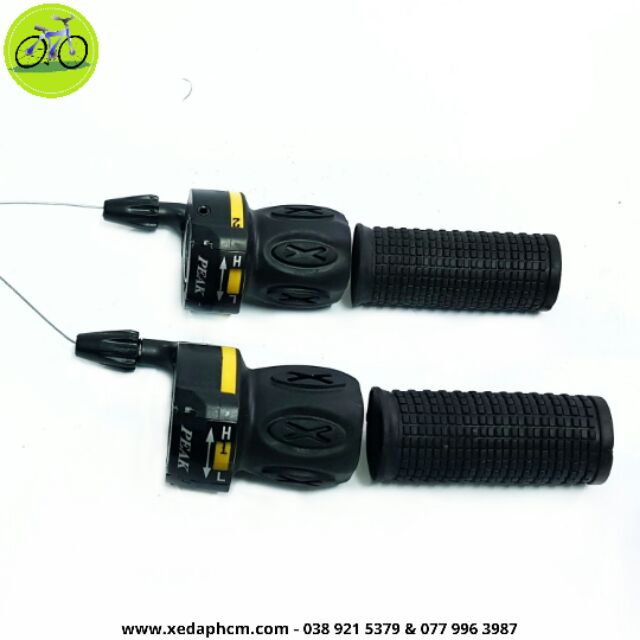 [HCM]Cặp tay đề vặn xe đạp thể thao 3x7