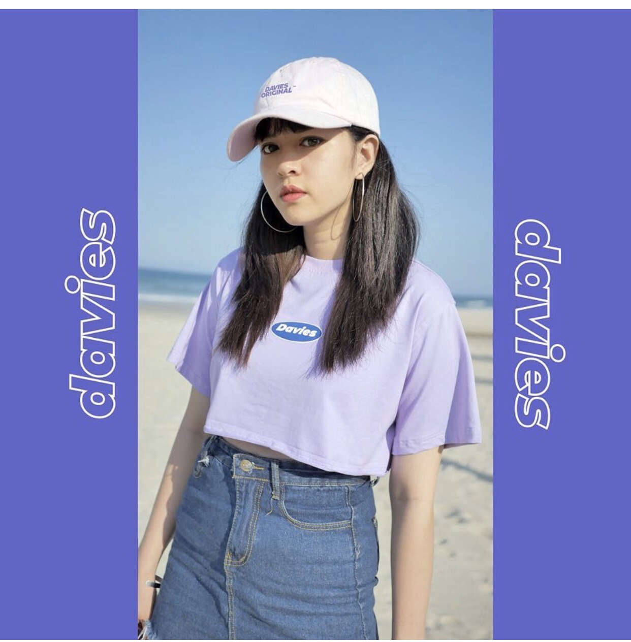 [HCM]Áo croptop nữ cổ trong màu tím cực đẹp (Kèm video hình thật)