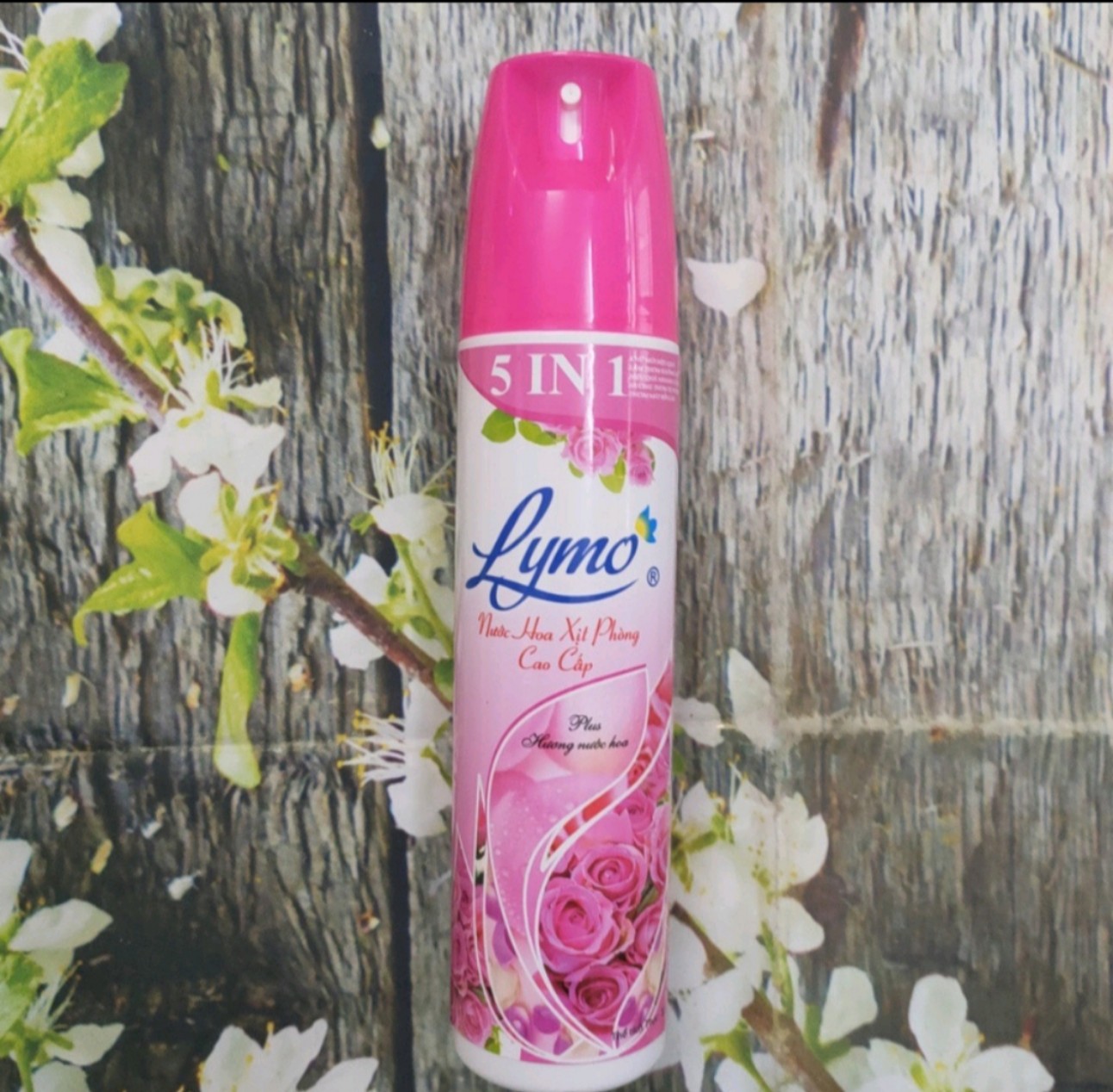 Xịt phòng Lymo 350ml Cao Cấp Làm Thơm Phòng
