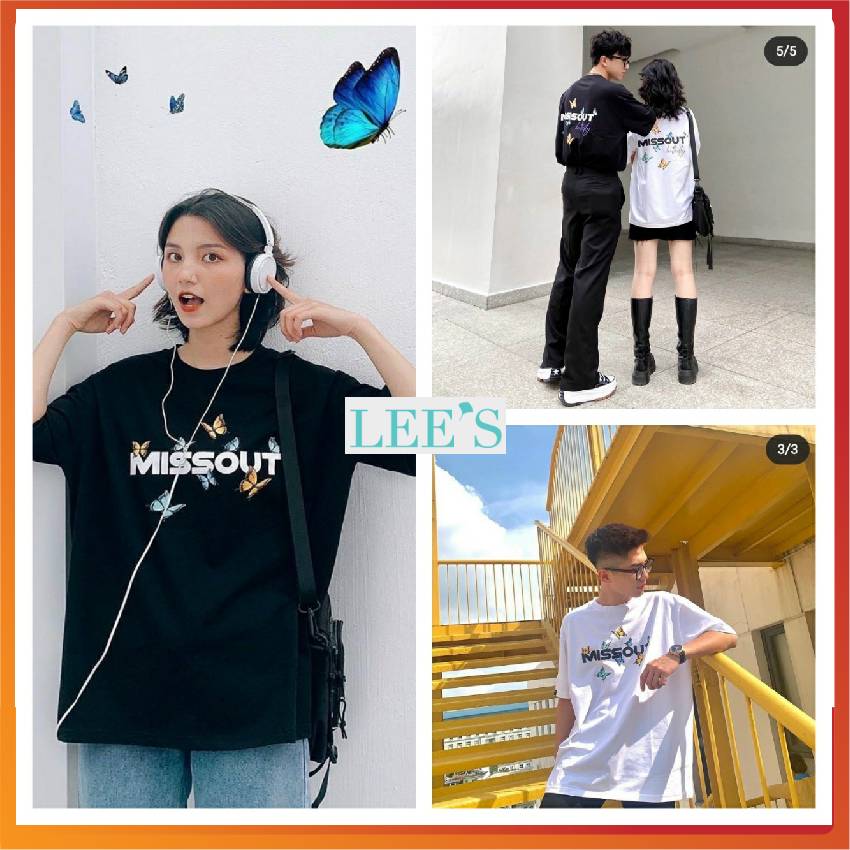 [MẪU HOT TREND 2020] ÁO THUN UNISEX NAM NỮ form rộng tay lỡ - Freesize 40-70kg -Dành cho cả Nam và Nữ (2 màu đen -trắng) - LEE'S HOME