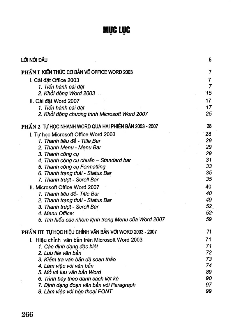 Fahasa - Học Nhanh Word 2003 Và 2007
