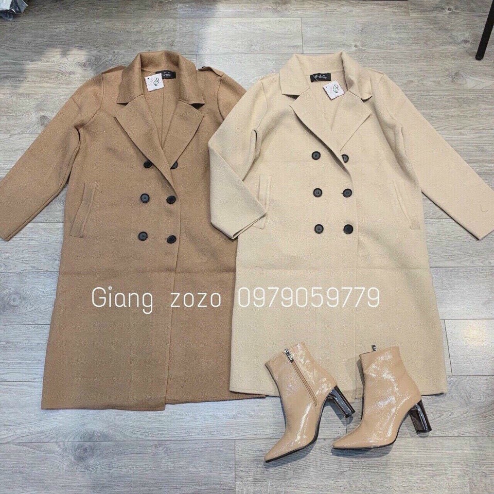 ÁO KHOÁC DẠ LEN CHOÀNG CỔ VEST