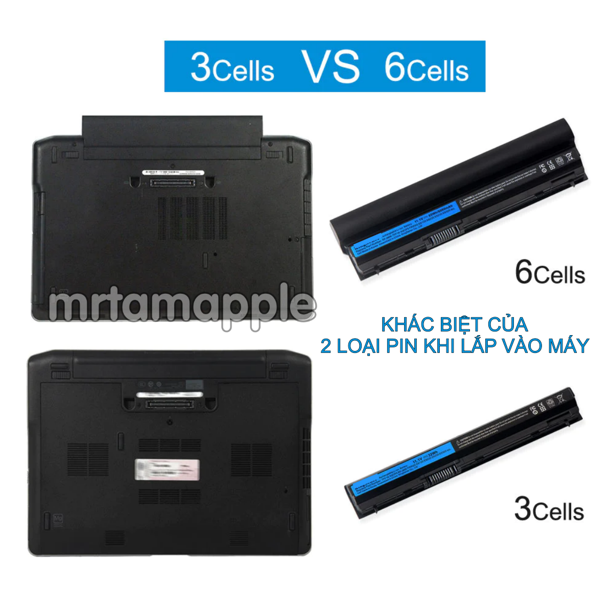 PIN LAPTOP DELL E6320 (FRR0G) - 6 CELL dành cho Latitude E6220 E6320 E6230 E6330 E6430s