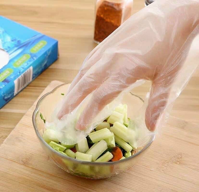 Hộp Găng Tay Nilong Dùng 01 Lần (Hộp 100 Cái)